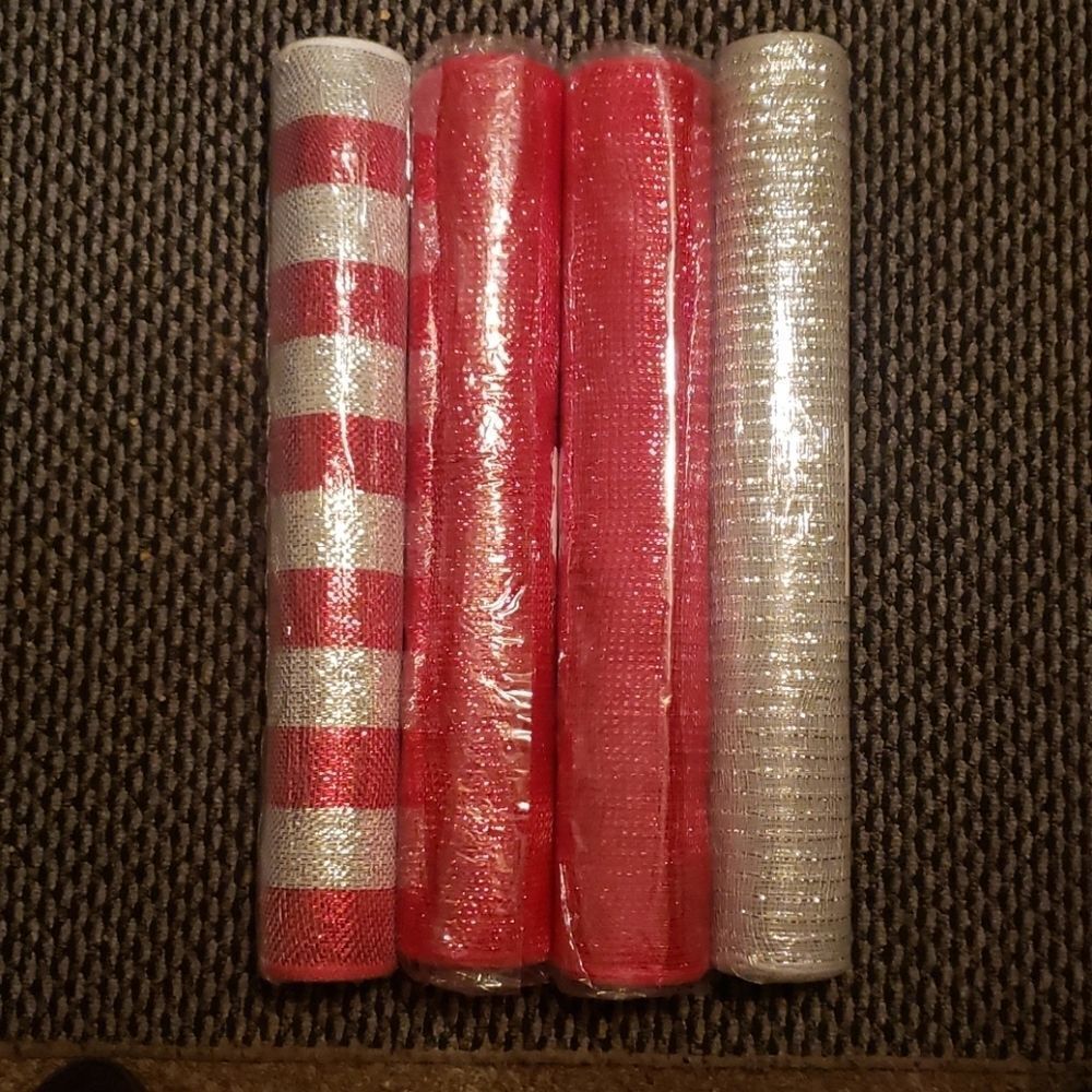 4 Rolls Premium Metallic Mesh